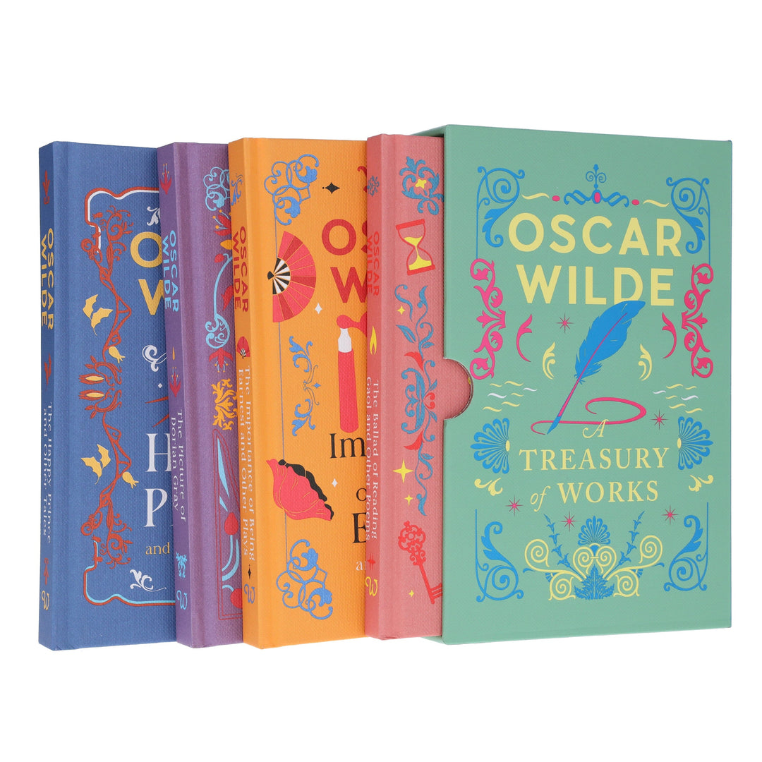 A Treasury of Works by Oscar Wilde 4 Books Collection Box Set - Ages 14+ - Hardback
