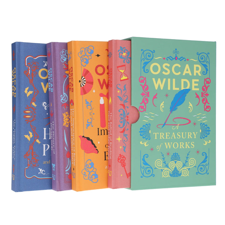 A Treasury of Works by Oscar Wilde 4 Books Collection Box Set - Ages 14+ - Hardback