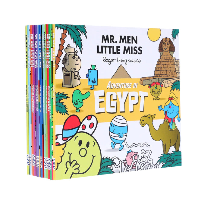 Mr. Men & Little Miss Adventures by Roger Hargreaves 12 Books Collection Box Set - Ages 3+ - Paperback