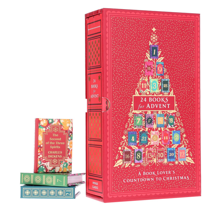 Twenty-Four Books for Advent: A Book Lover's Countdown to Christmas by Advent Authors (Vintage Classics) - Fiction - Hardback