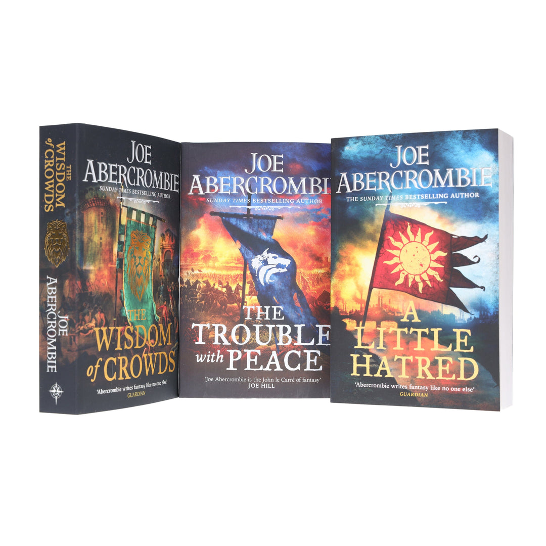 Age of Madness Trilogy by Joe Abercrombie: 3 Books Collection Set - Fiction - Paperback