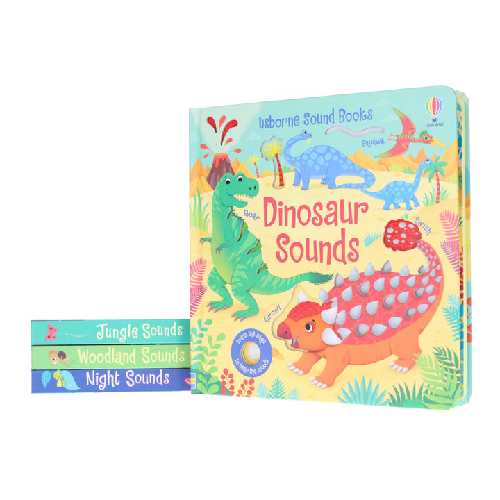 Usborne Sound Books by Sam Taplin 4 Books Collection Set - Ages 0-5 - Board Book