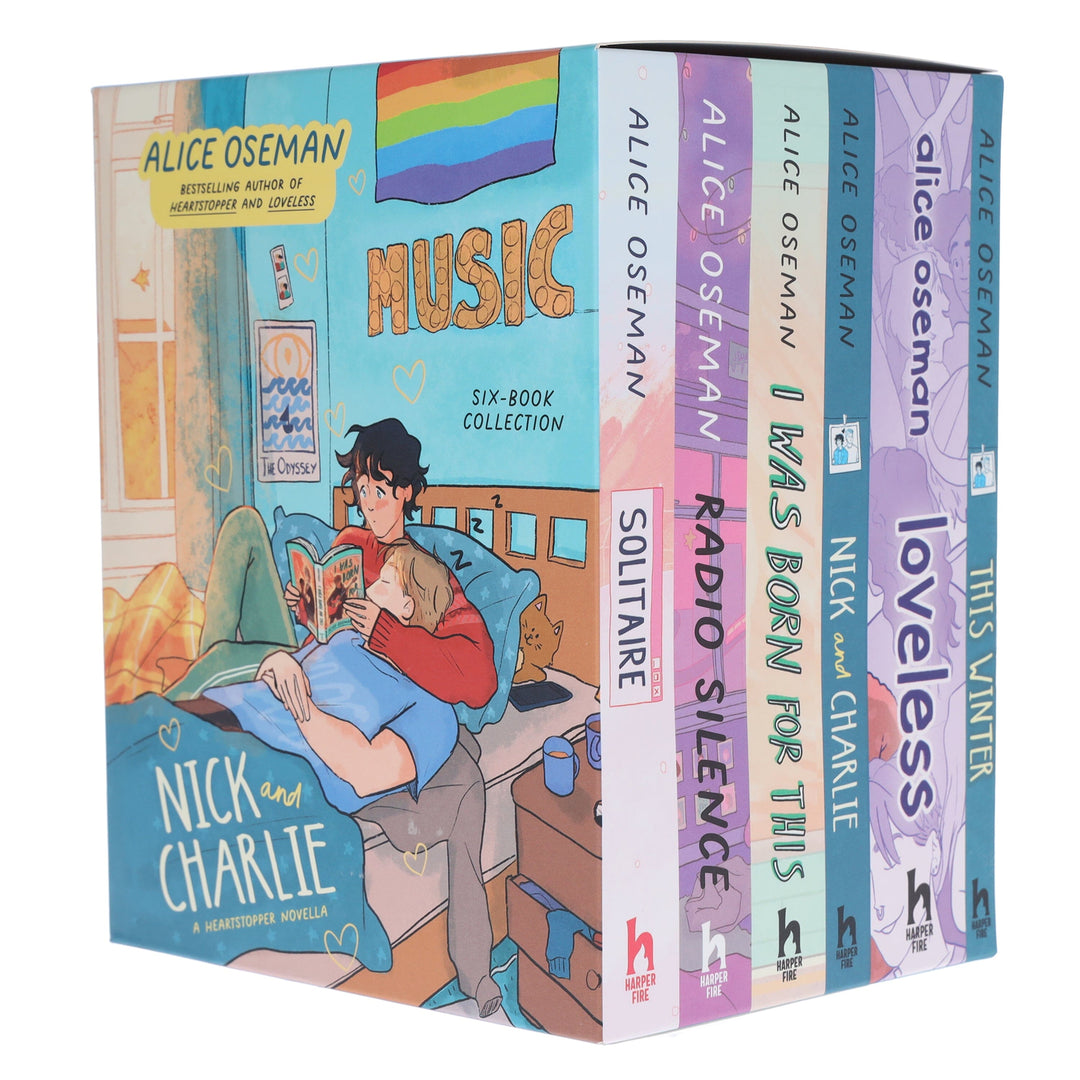 Alice Oseman Collection (Solitaire, Radio Silence, I Was Born For This, Loveless, Nick and Charlie, This Winter) 6 Books Box Set - Ages 13+ - Paperback