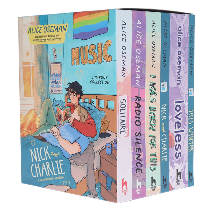 Alice Oseman Collection (Solitaire, Radio Silence, I Was Born For This, Loveless, Nick and Charlie, This Winter) 6 Books Box Set - Ages 13+ - Paperback