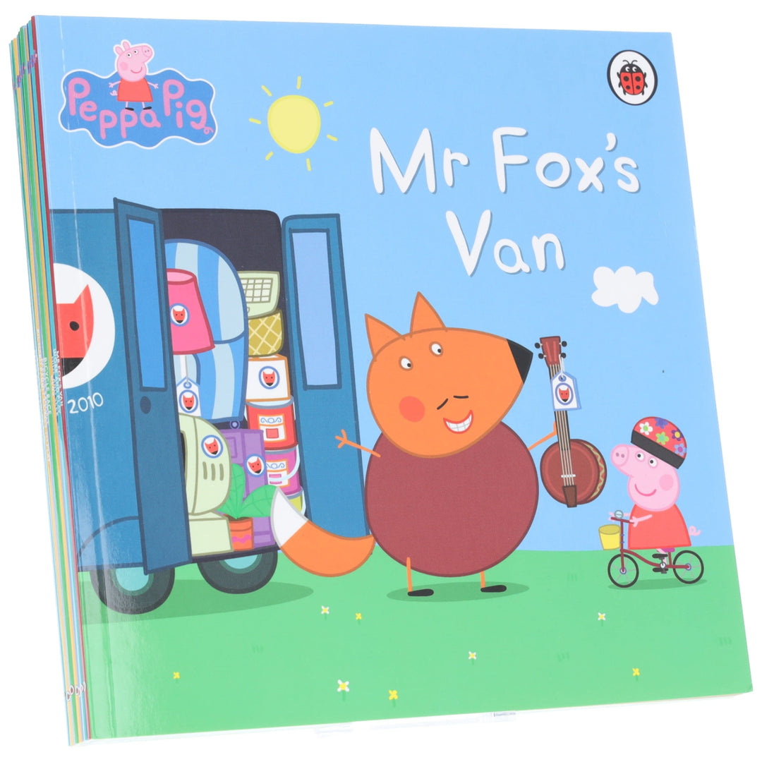 Peppa Pig: Peppa's Fun with Friends Storybook Collection 10 Books Set - Ages 2+ - Paperback