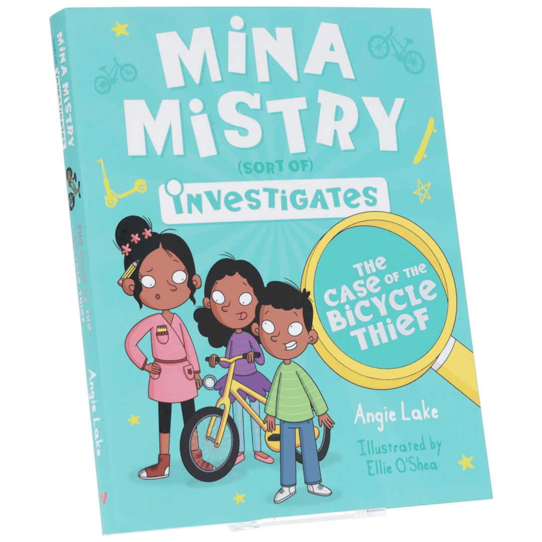 Mina Mistry Investigates Book 3: The Case of the Bicycle Thief by Angie Lake - Ages 7-9 - Paperback