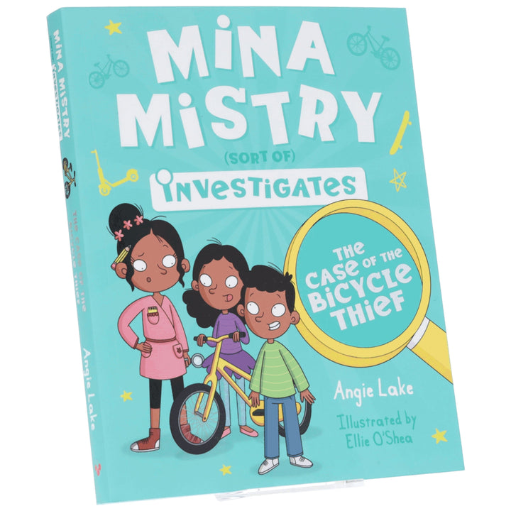 Mina Mistry Investigates Book 3: The Case of the Bicycle Thief by Angie Lake - Ages 7-9 - Paperback