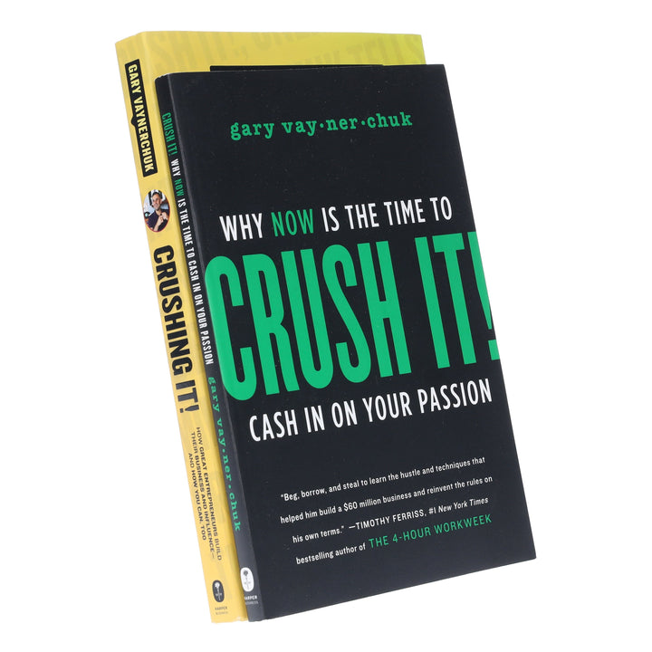Crush It! & Crushing It! by Gary Vaynerchuk 2 Books Collection Set - Non Fiction - Paperback