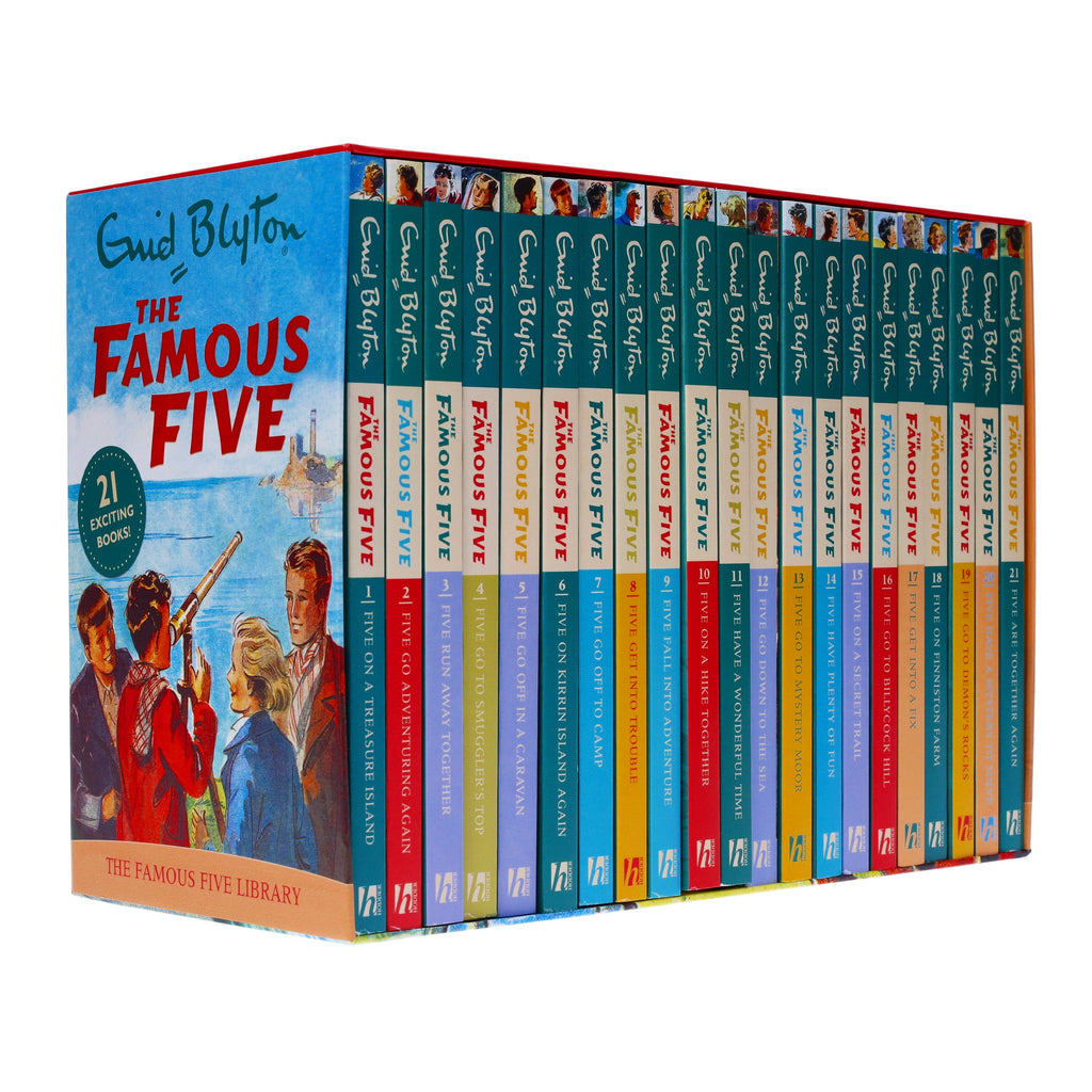 英語児童小説／The Famous Five 22冊ボックスセット Famous Five by Enid Blyton Complete 22 Books – American Bookworm