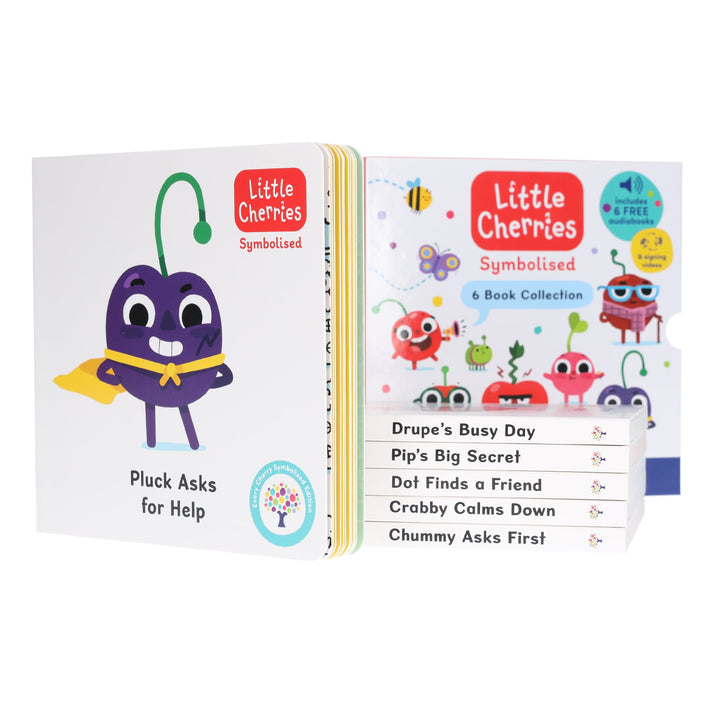 The Little Cherries Series illustrated 6 Books Collection Box Set (6 Free Audio Books Included) - Ages 5-7 - Paperback