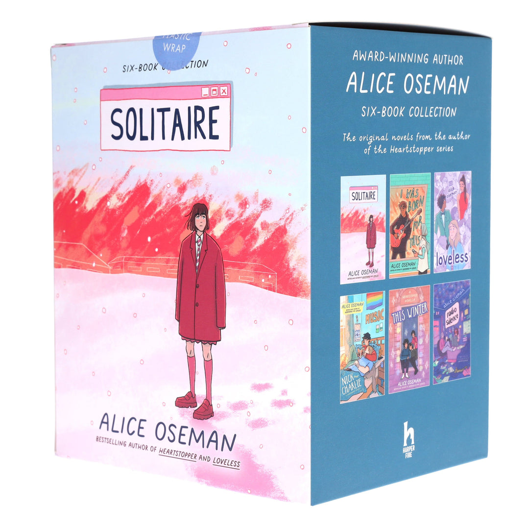 Alice Oseman Collection (Solitaire, Radio Silence, I Was Born For This, Loveless, Nick and Charlie, This Winter) 6 Books Box Set - Ages 13+ - Paperback