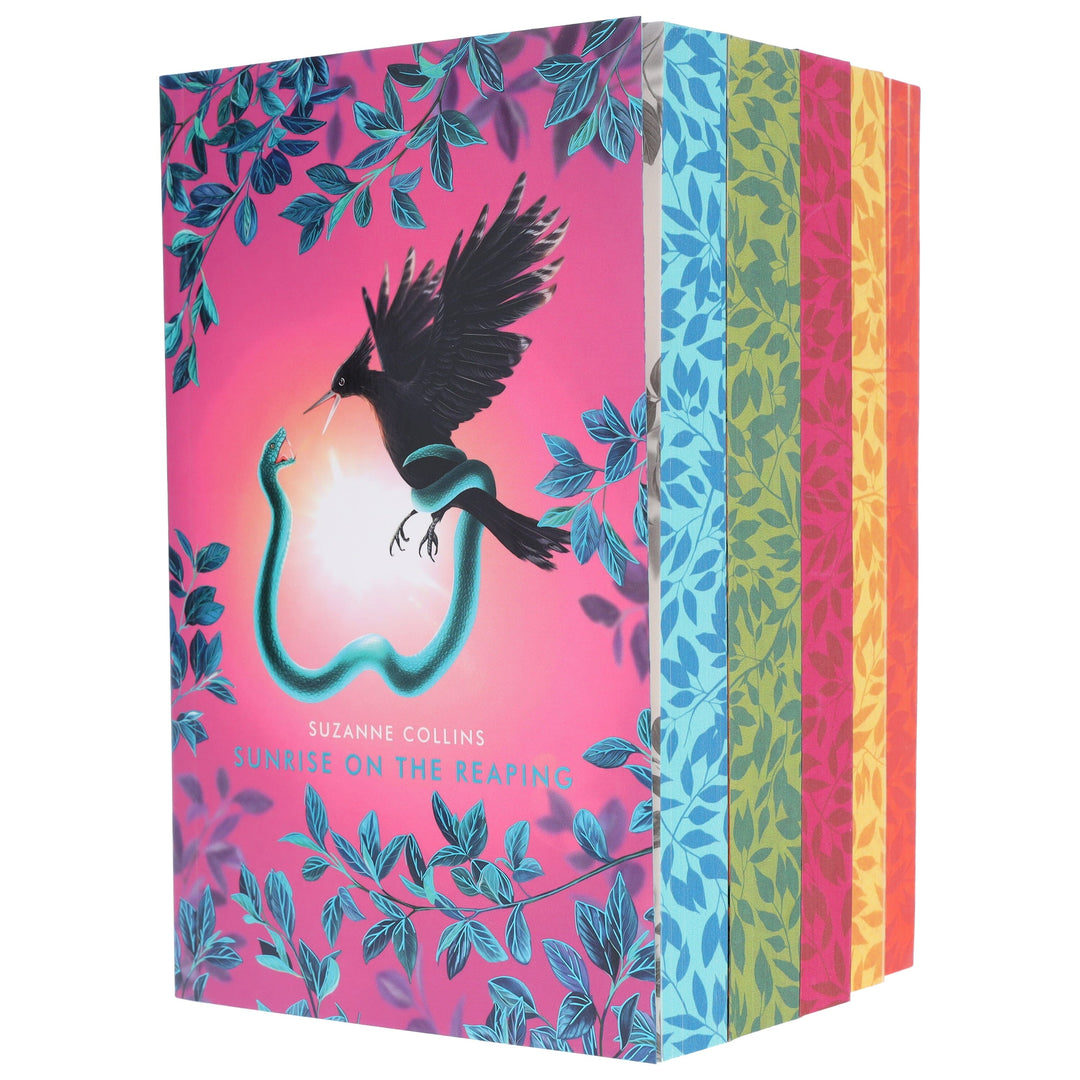 The Deluxe Hunger Games Collection by Suzanne Collins 5 Books Box Set - Ages 13+ - Paperback (Patterned Edge)