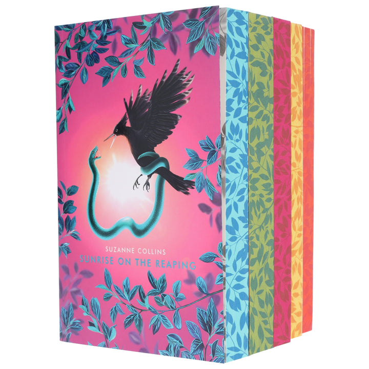 The Deluxe Hunger Games Collection by Suzanne Collins 5 Books Box Set - Ages 13+ - Paperback (Patterned Edge)