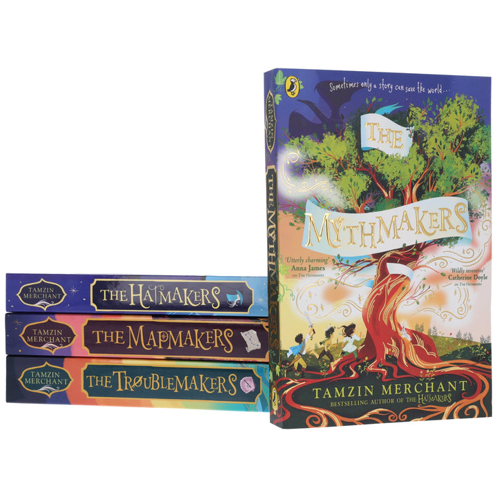 The Hatmakers Series by Tamzin Merchant 4 Books Collection Set - Ages 8-13 - Paperback