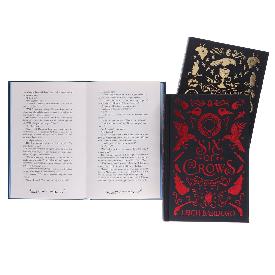Grishaverse Shadow and Bone & Six of Crows Duology Collector's Edition 3 Books Collection Set by Leigh Bardugo - Age 13+ - Hardback