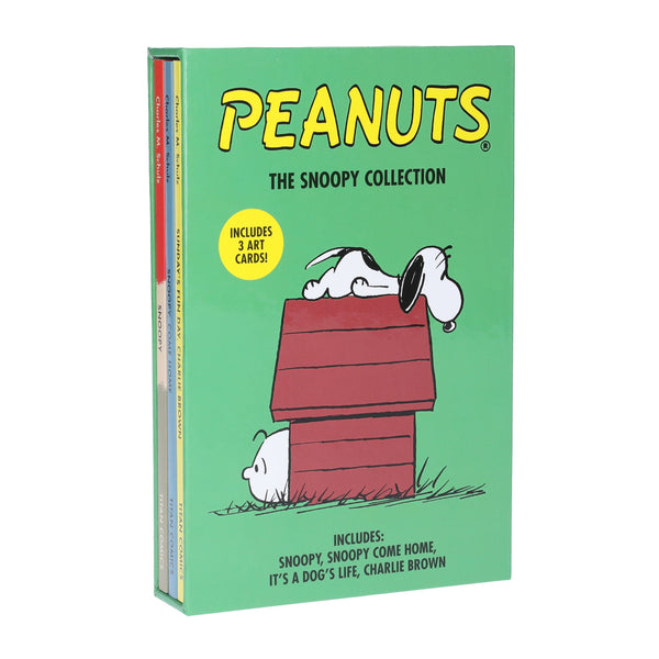 Peanuts: The Snoopy Collection (Includes 3 Art Cards!) 3 Books