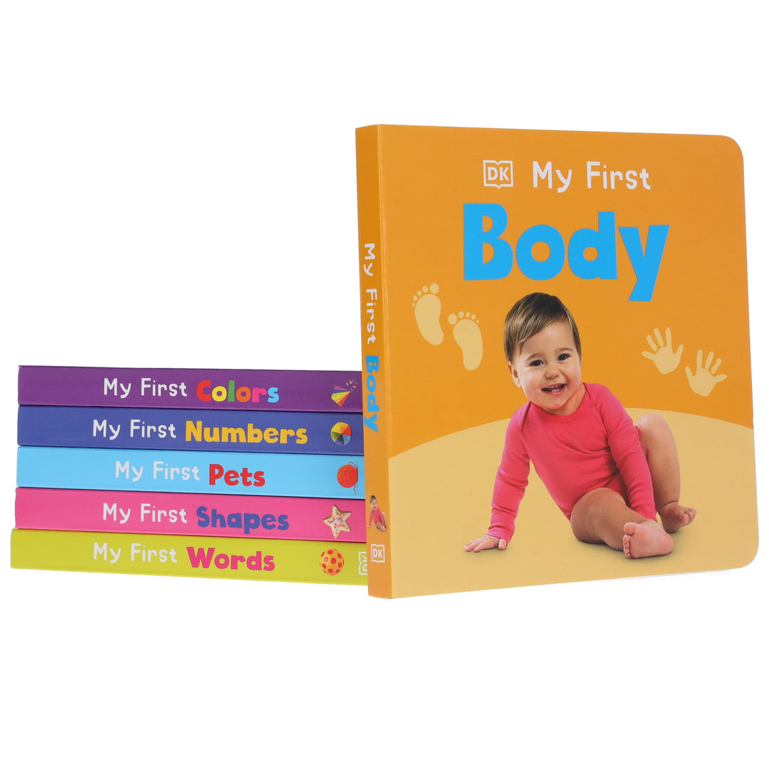 DK: My First Learning Library 6 Books Collection Box Set - Ages 0-5 - Board Book
