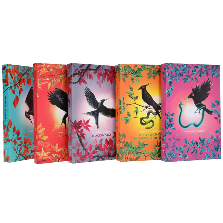 The Deluxe Hunger Games Collection by Suzanne Collins 5 Books Box Set - Ages 13+ - Paperback (Patterned Edge)