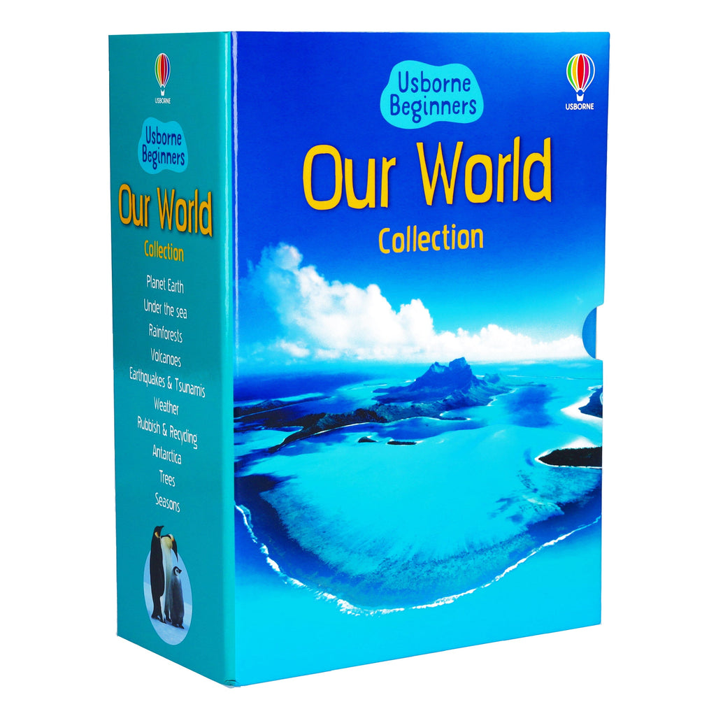 【Usborne】 Beginners Our World Collection Usborne Beginners Our World Series 10 Books Collection Box