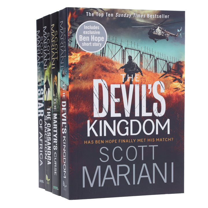 Ben Hope Thriller Series By Scott Mariani (Book 11-14) Collection 4 Books Set - Fiction - Paperback