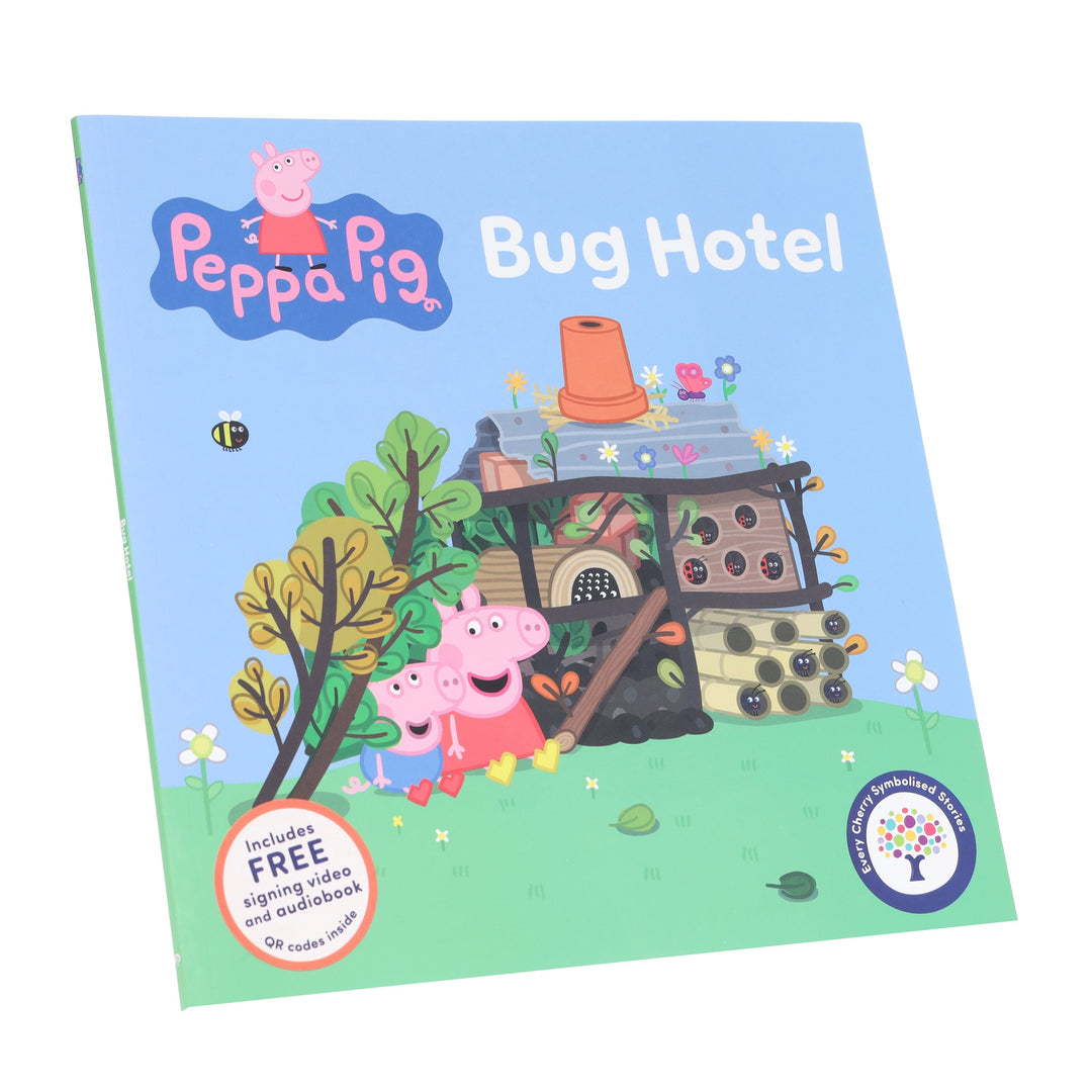 Peppa Pig: Bug Hotel: A Symbolised Picture Book (Peppa Pig Symbolised Stories) - Ages 3-5 - Paperback (Includes Free Signing Video & Audiobook)