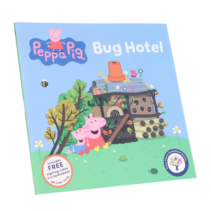 Peppa Pig: Bug Hotel: A Symbolised Picture Book (Peppa Pig Symbolised Stories) - Ages 3-5 - Paperback (Includes Free Signing Video & Audiobook)