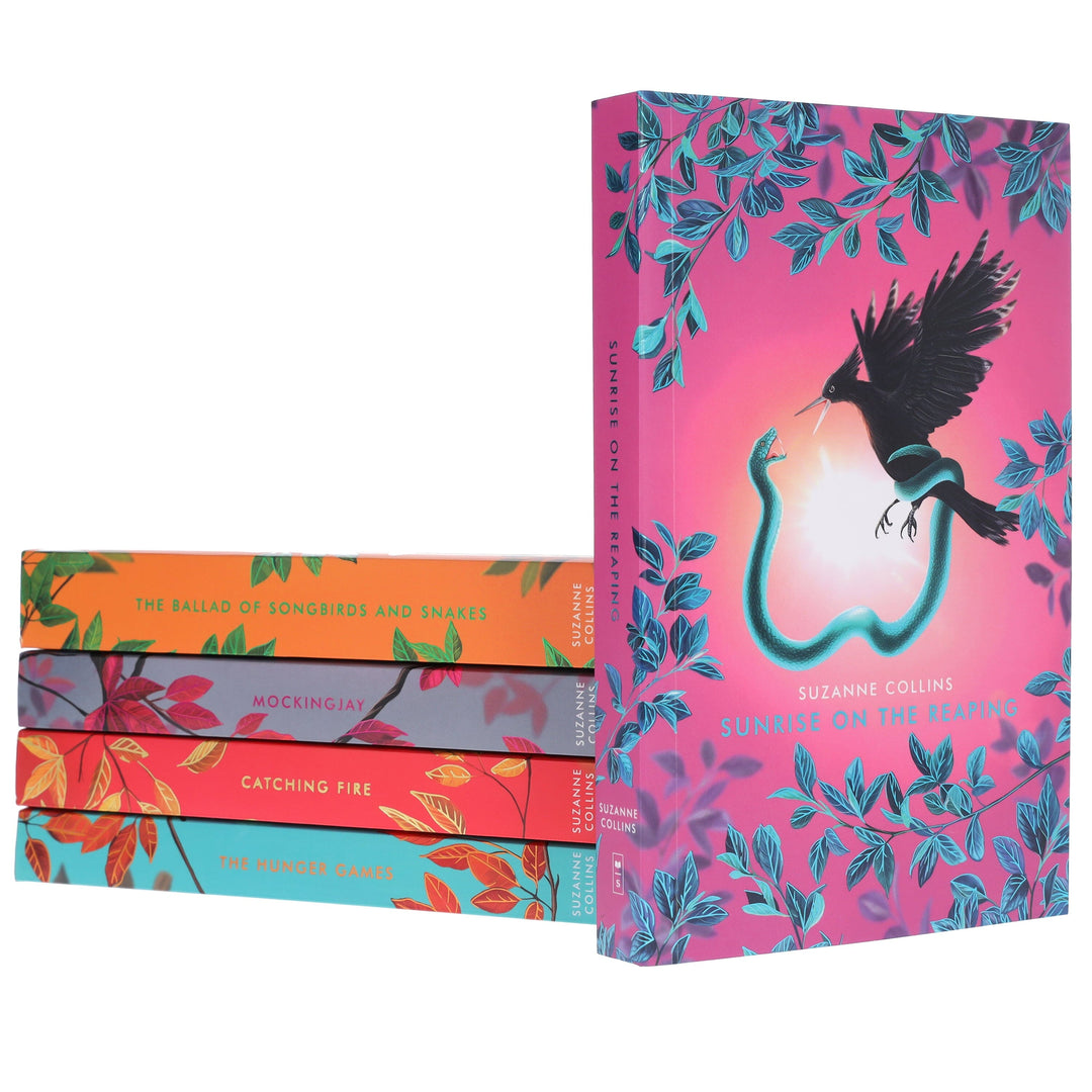The Deluxe Hunger Games Collection by Suzanne Collins 5 Books Box Set - Ages 13+ - Paperback (Patterned Edge)