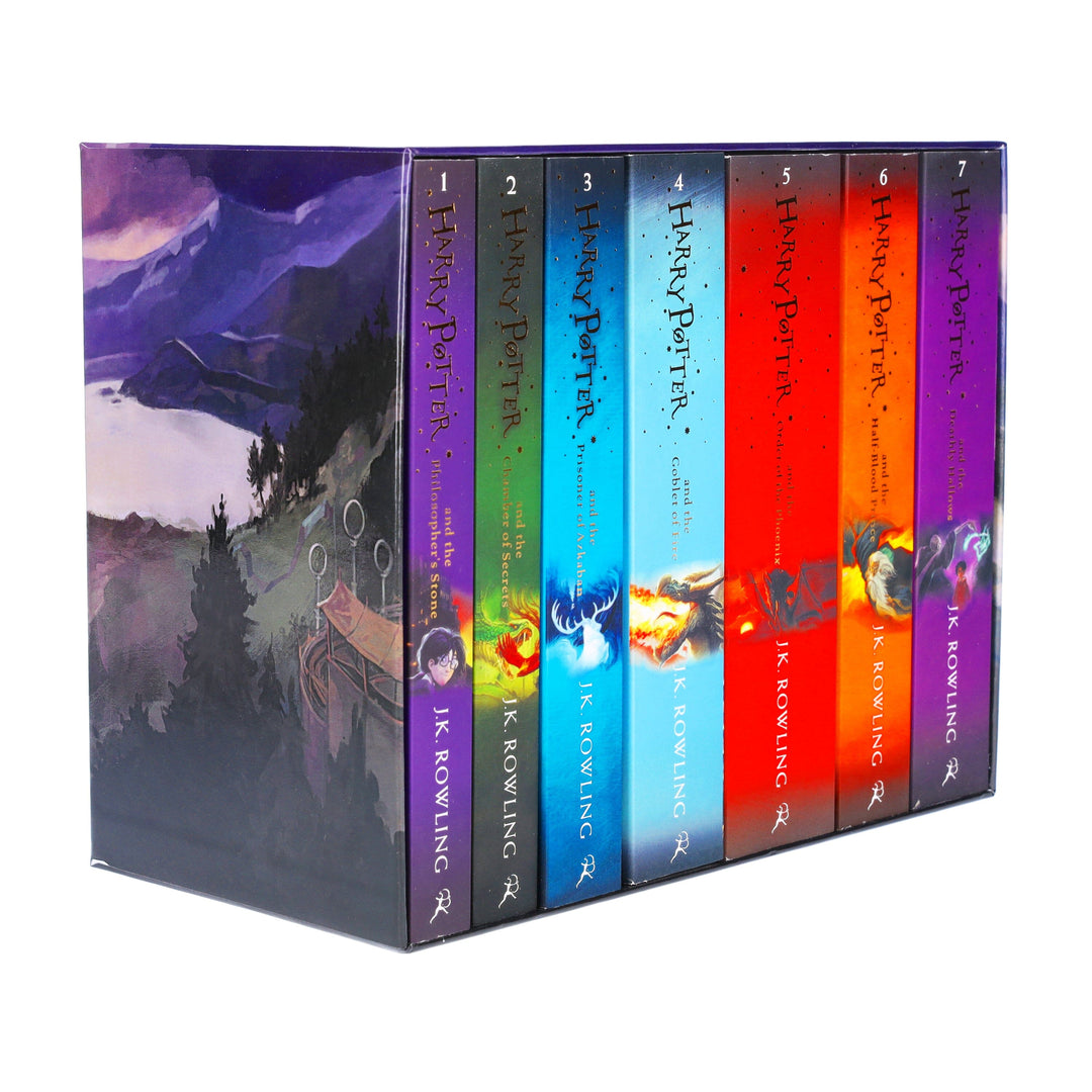 Harry Potter The Complete Collection by J.K. Rowling 7 Books Box Set - Ages 9+ - Paperback B2D DEALS Bloomsbury Publishing PLC