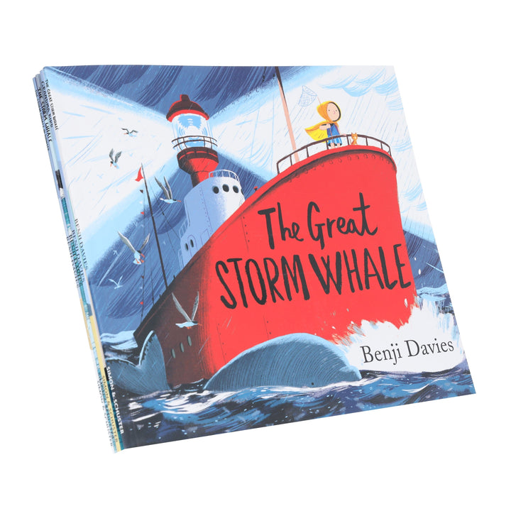 Storm Whale Series By Benji Davies 4 Books Collection Set - Ages 2-5 - Paperback