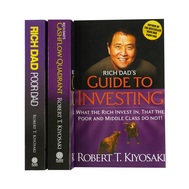 Rich Dad Poor Dad Robert T. Kiyosaki 3 Books Collection Set - Non Fiction - Paperback