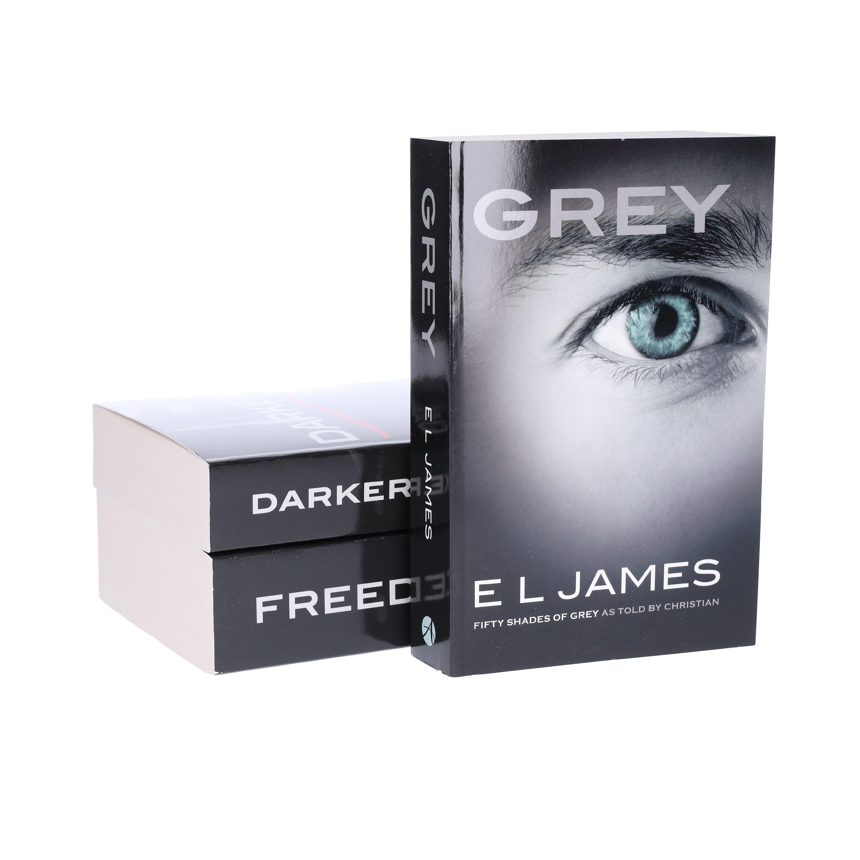 Fifty Shades as Told by Christian Trilogy by E L James 3 Books
