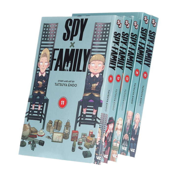 Spy x Family Series (Vol 11-15) by Tatsuya Endo 5 Books Collection Set - Ages 14+ - Paperback