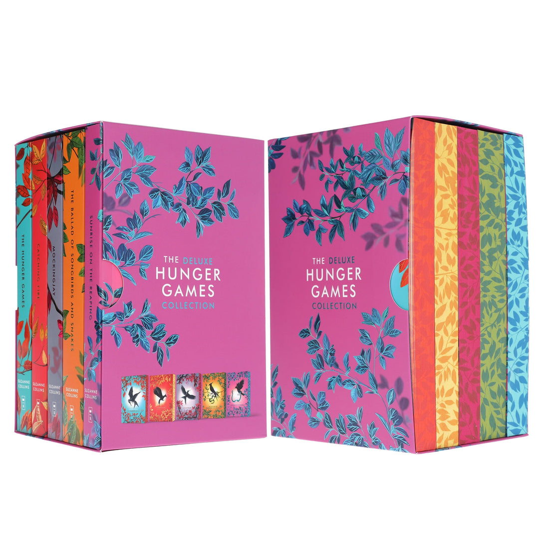 The Deluxe Hunger Games Collection by Suzanne Collins 5 Books Box Set - Ages 13+ - Paperback (Patterned Edge)