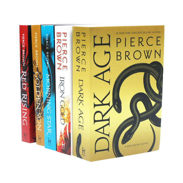 The Red Rising Series by Pierce Brown 5 Books Collection Set - Fiction - Paperback Fiction Hodder & Stoughton