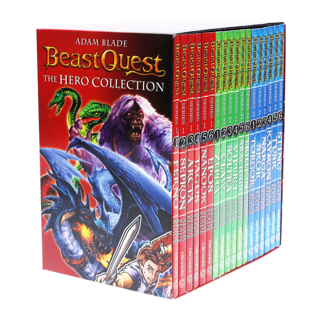 Beast Quest Hero Series 1-3 by Adam Blade – American Bookworm