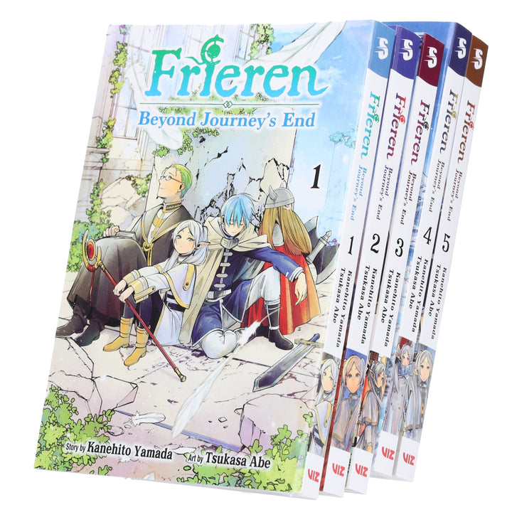 Frieren: Beyond Journey’s End Series By Kanehito Yamada: 5 Books Collection Set - Manga - Paperback