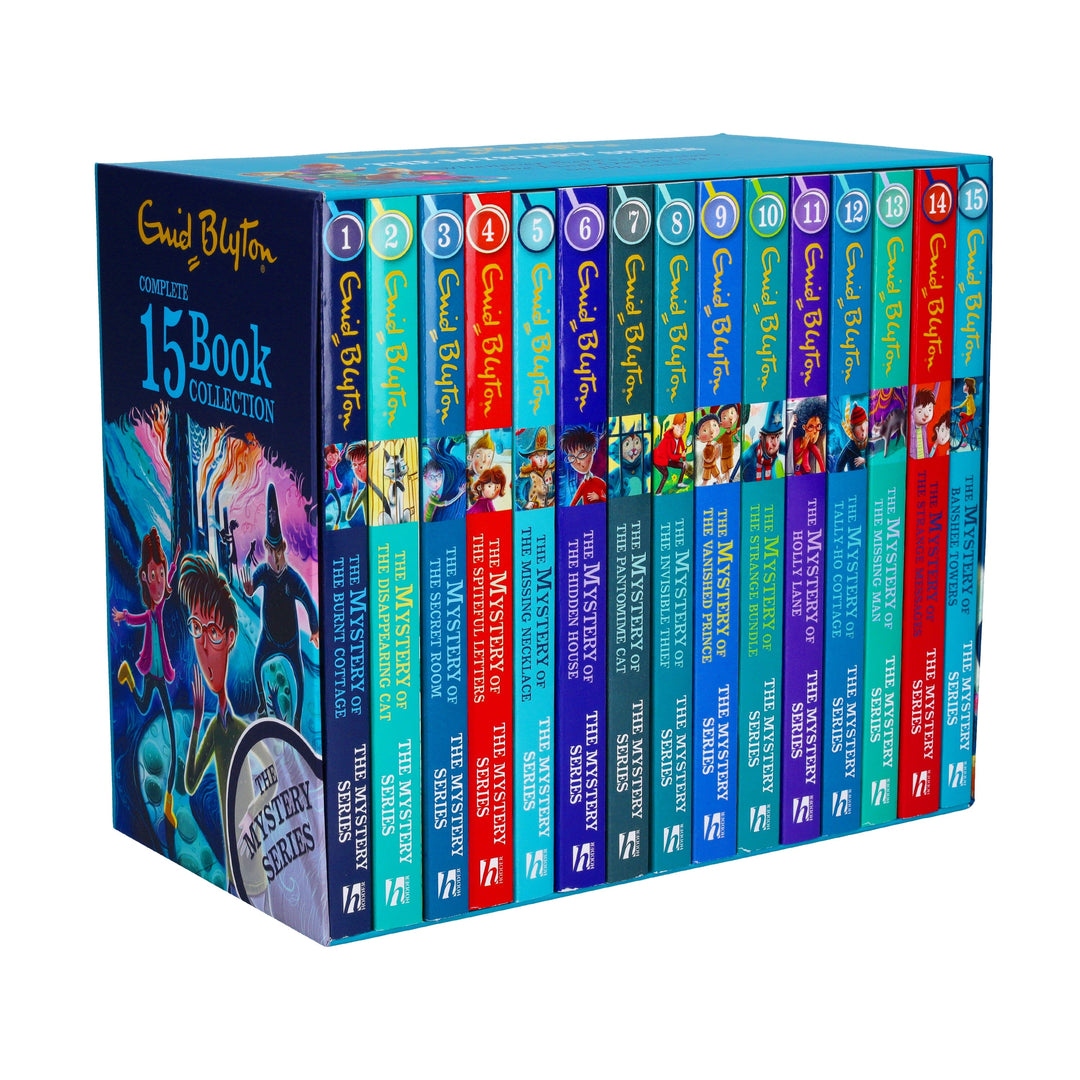 The Mystery Series Find-Outers Complete 15 Books Collection Box Set by Enid Blyton â€“ Ages 9-14 â€“ Paperback B2D DEALS Hodder & Stoughton