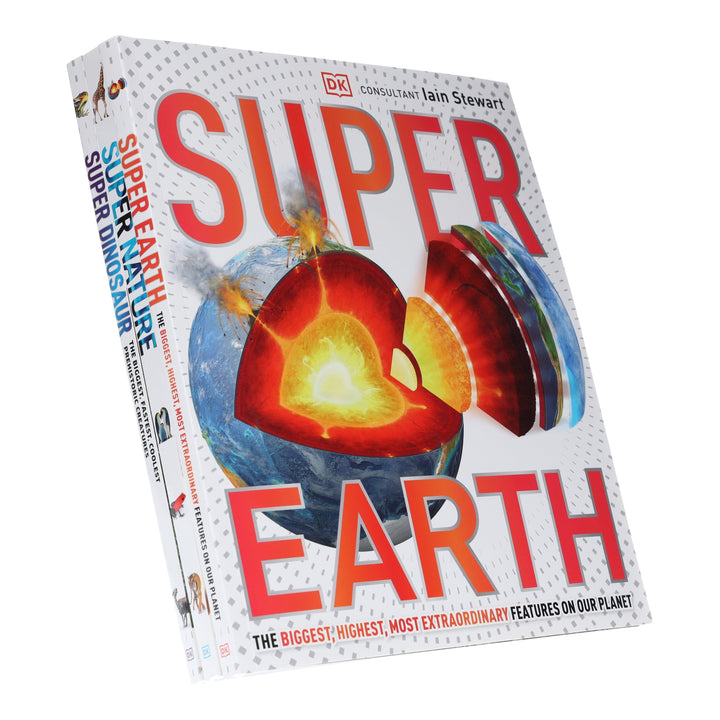 The Super Encyclopedia Collection By DK (Nature, Earth & Dinosaur) 3 Books Collection Set - Ages 9-12 - Paperback