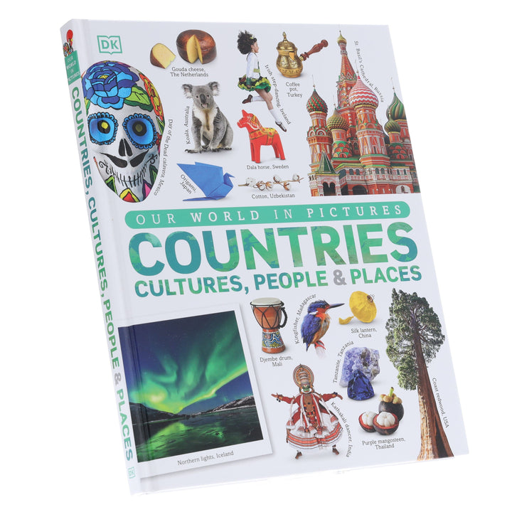 Our World in Pictures: Countries, Cultures, People & Places: A Visual Encyclopedia of the World by DK - Ages 7+ - Hardback