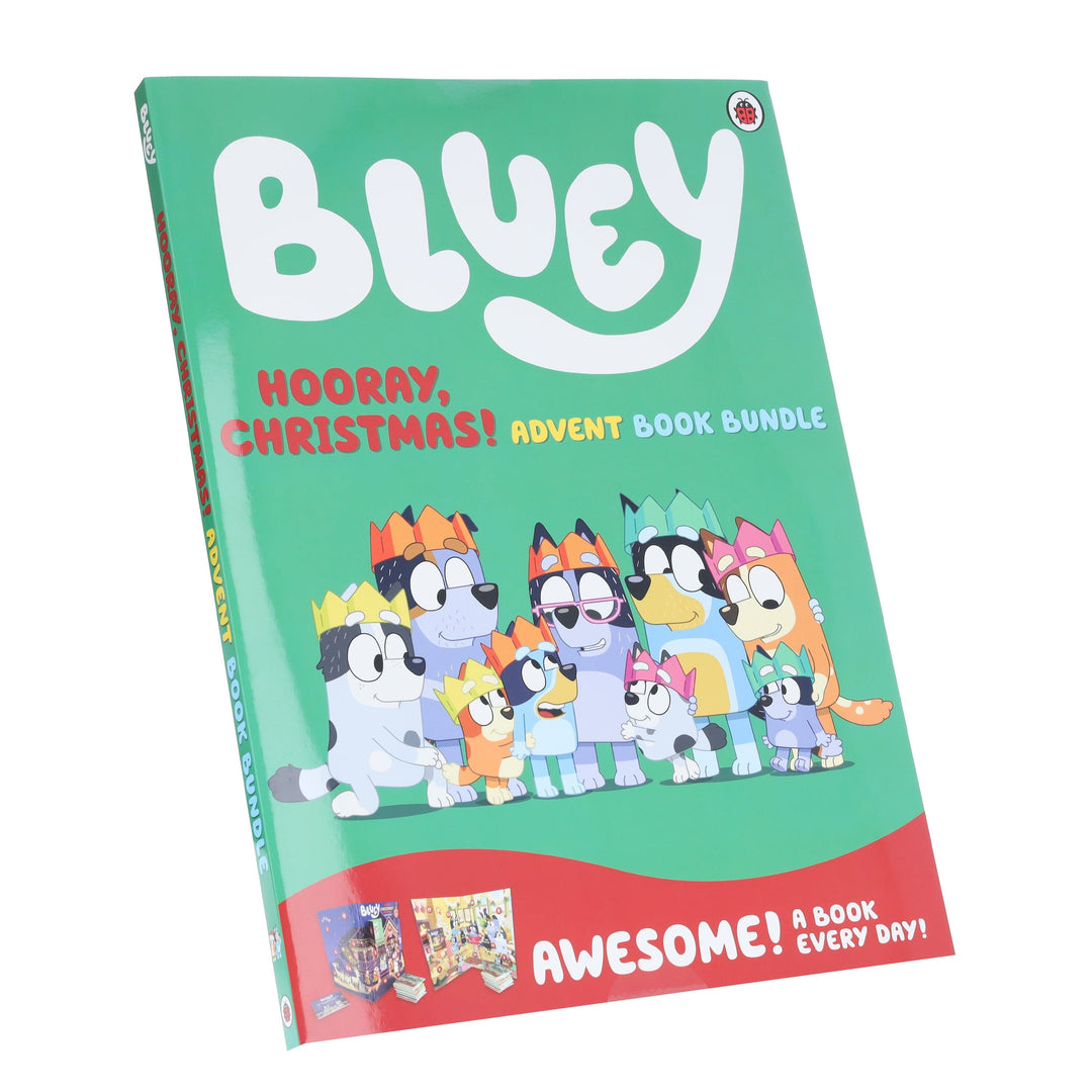 Bluey: Hooray, Christmas! Advent Calendar Book Bundle - Ages 3-6 - Paperback