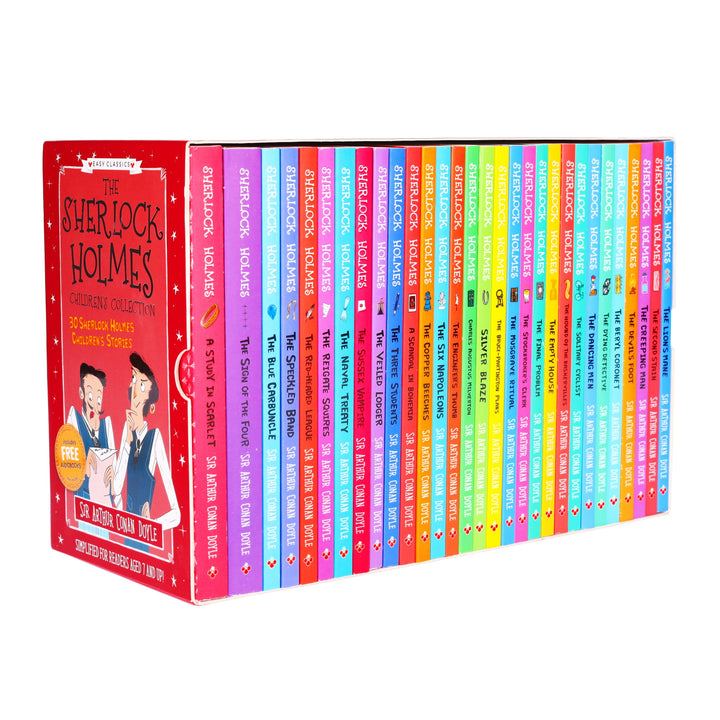 The Sherlock Holmes Children's Collection 30 Books Box Set By Sir Arthur Conan Doyle - Ages 7-9 - Paperback 7-9 Sweet Cherry Publishing