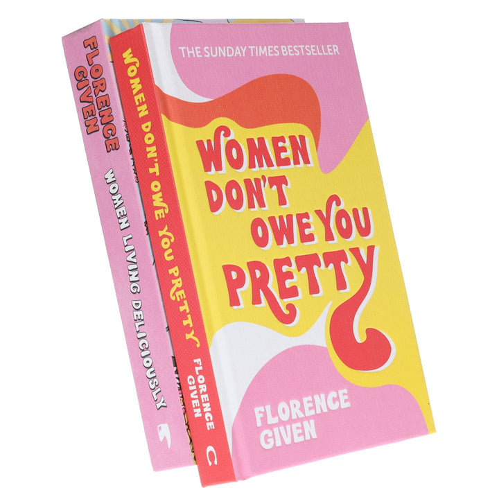 Florence Given Bestseller Bundle: "Women Don’t Owe You Pretty" & "Women Living Deliciously" 2 Book Set - Non-Fiction - Hardback