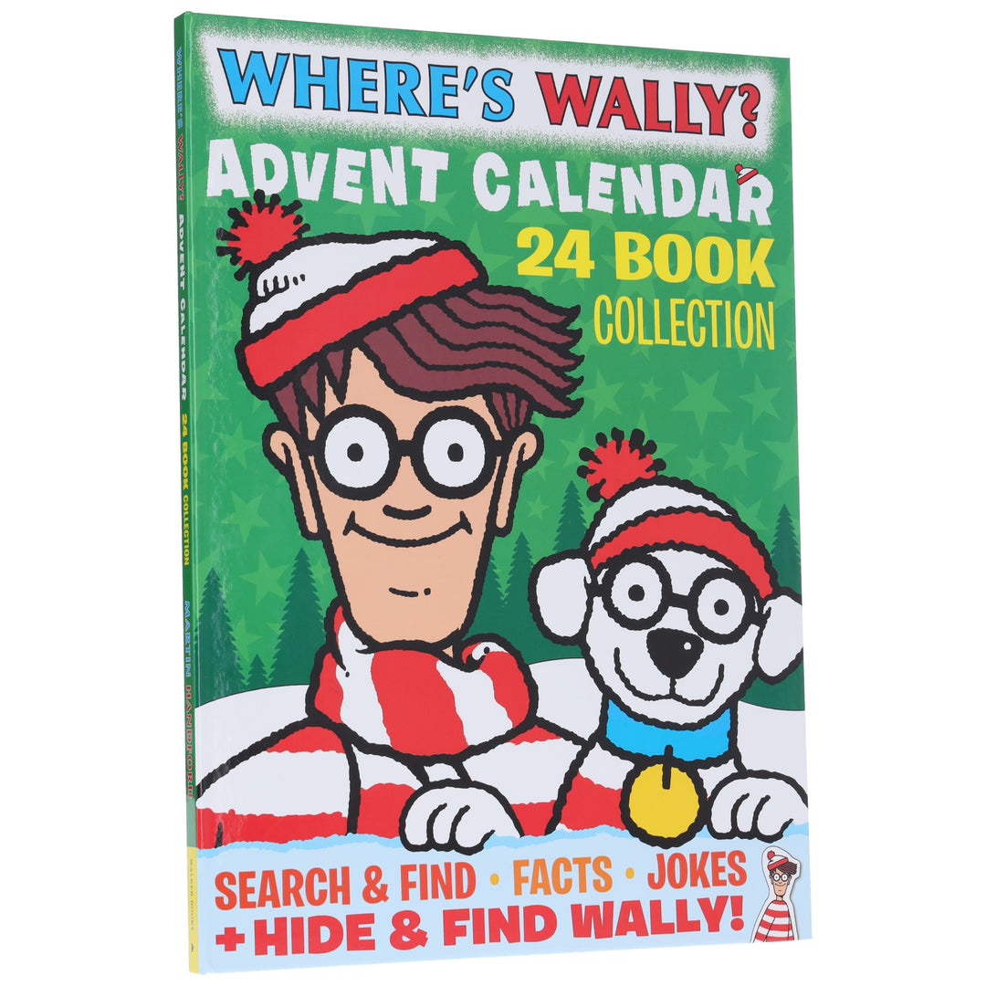 Where's Wally? Advent Calendar 24 Book Collection by Martin Handford - Ages 5+ - Paperback
