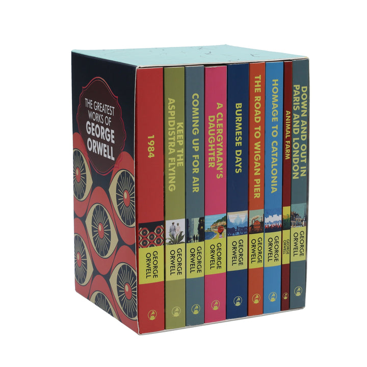 The Greatest Works Of George Orwell 9 Books Collection Box Set - Fiction - Paperback Fiction Arcturus Publishing Ltd