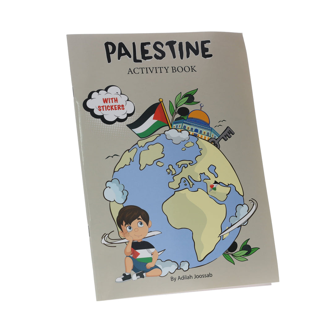 Palestine Activity Book (stickers Included) By Adilah Joossab - Ages 6-8 - Paperback 7-9 Kube Publishing