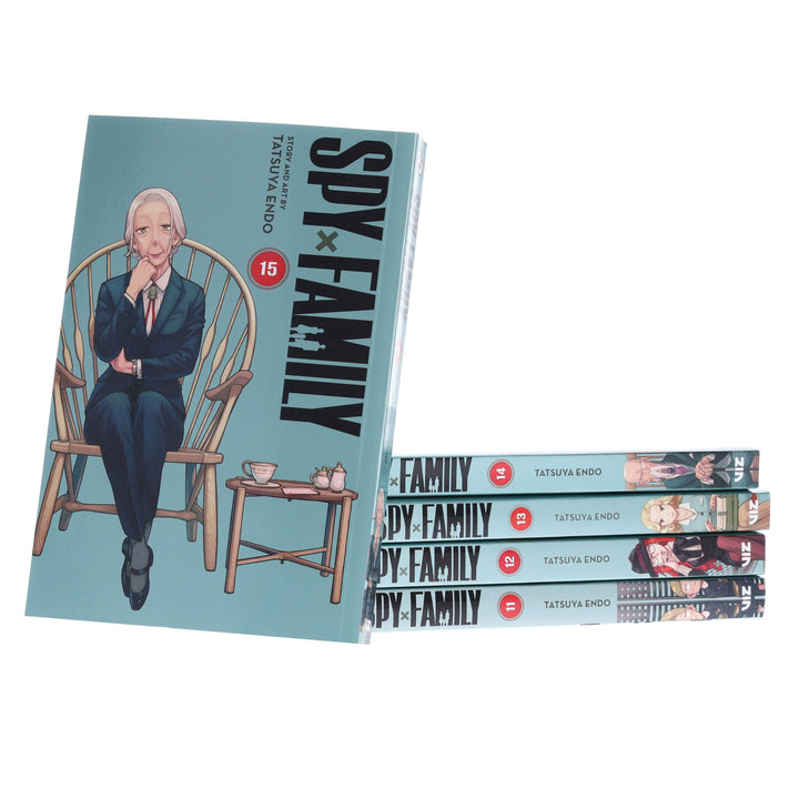 Spy x Family Series (Vol 11-15) by Tatsuya Endo 5 Books Collection Set - Ages 14+ - Paperback