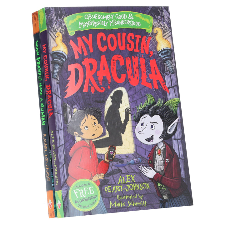 Gruesomely Good and Monstrously Misunderstood by Alex Peart-Johnson & Rachel Delahaye Illustrated 2 Books Collection Set - Ages 7-9 - Paperback