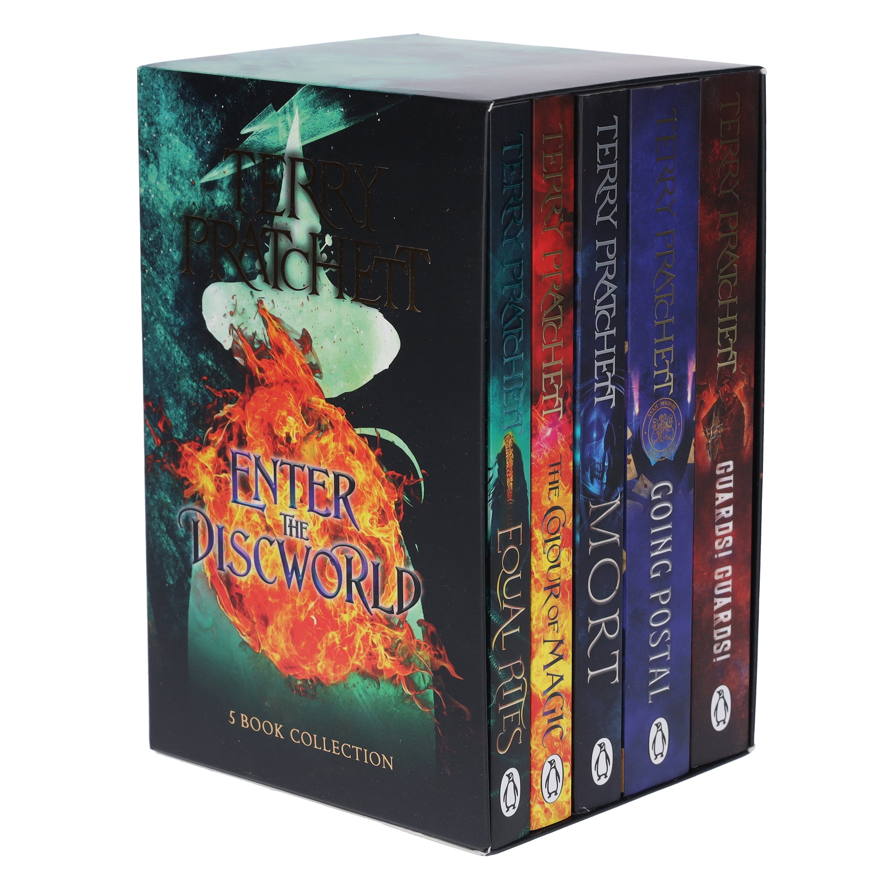 Discworld by Terry Pratchett: Enter the Discworld 5 Books Box Set