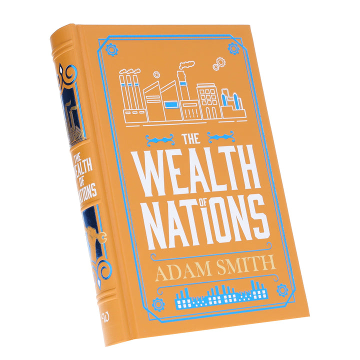 The Wealth of Nations By Adam Smith - Non Fiction - Leather Bound Hardback