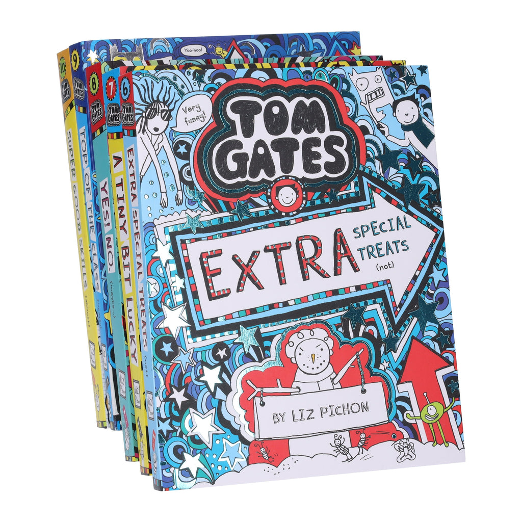 TOM GATES 10冊セット(シリーズ１) Tom Gates Series Liz Pichon Collection 1 - 10 Books Set: Liz